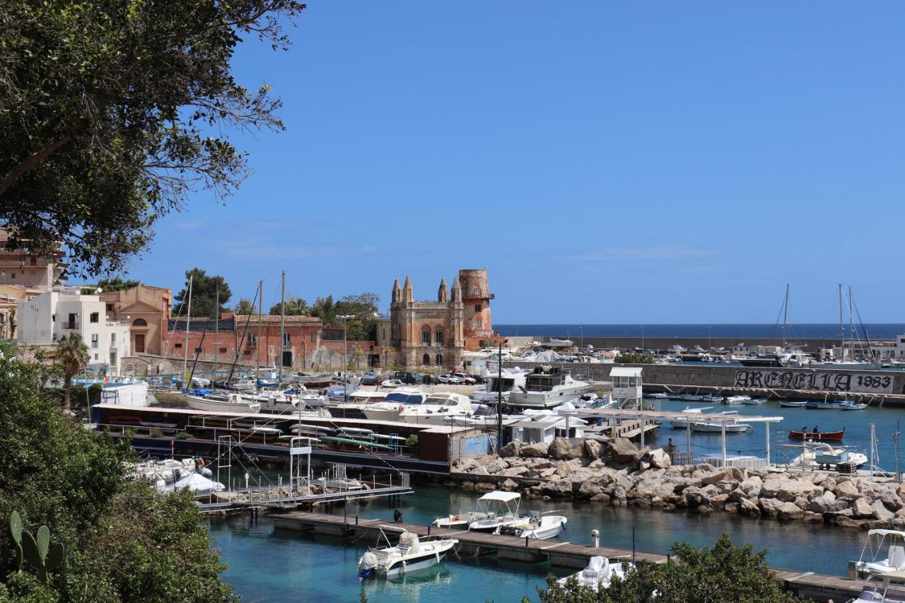 Casa De Paoli - Vista Mare Arenella, Palermo Con Parcheggio Privato Exterior foto