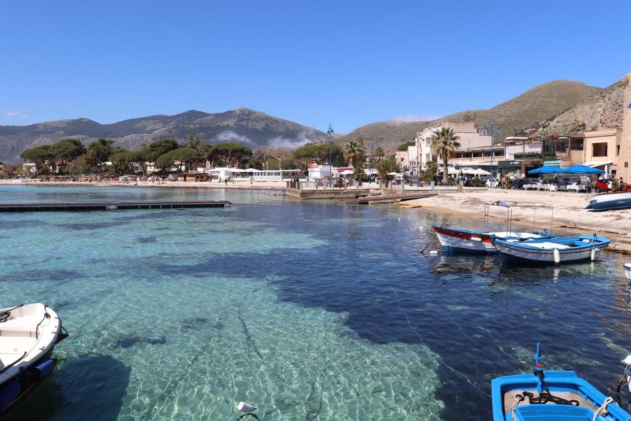 Casa De Paoli - Vista Mare Arenella, Palermo Con Parcheggio Privato Exterior foto