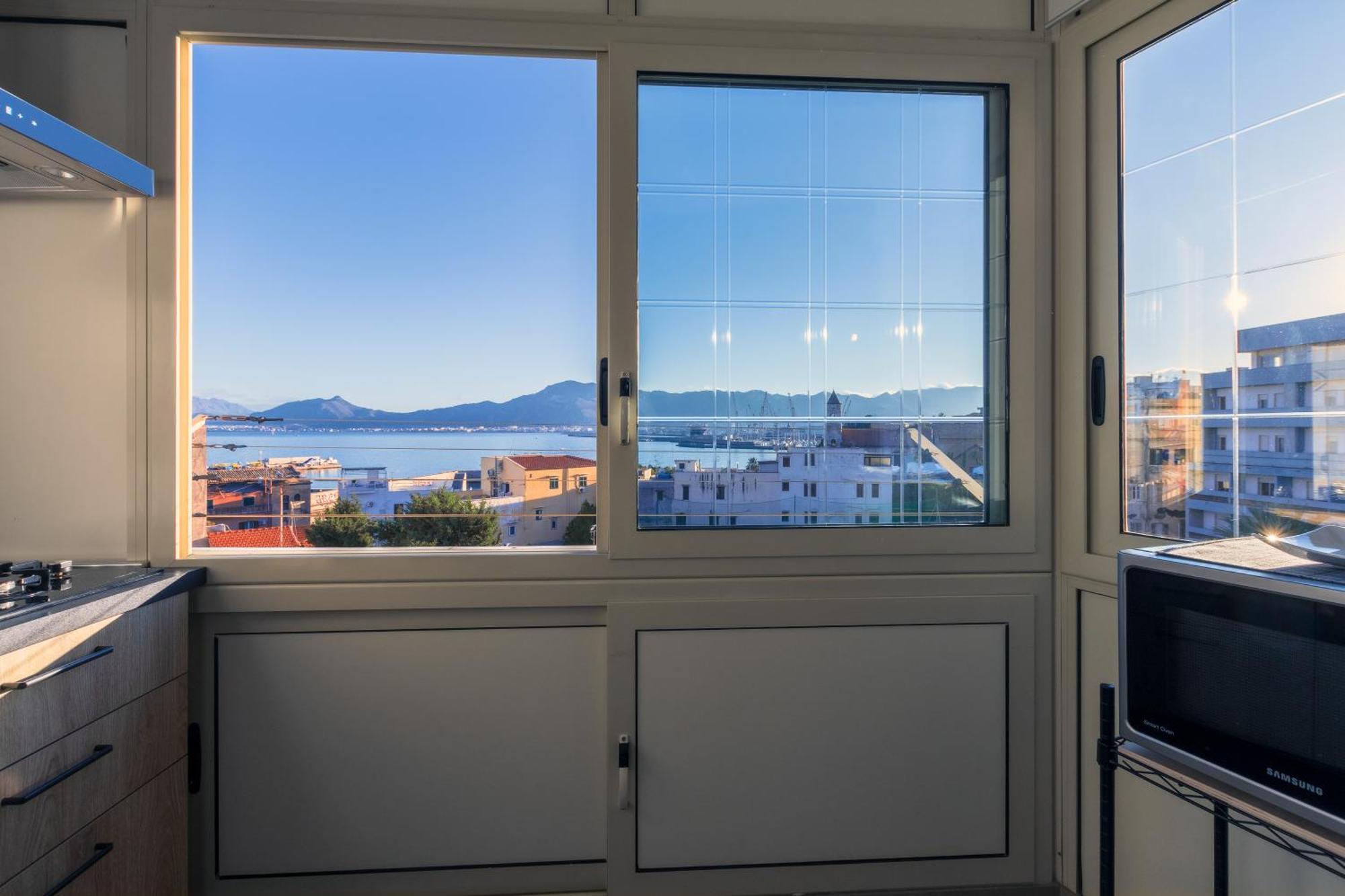 Casa De Paoli - Vista Mare Arenella, Palermo Con Parcheggio Privato Exterior foto